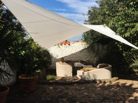 EasyShade Waterproof Shade Sail With Seamed Seals