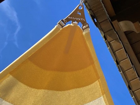 Saill breathable - windproof quality shade sail 320g - sqm