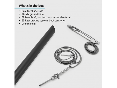 EZ Mast - the New Posts for Shade Sails