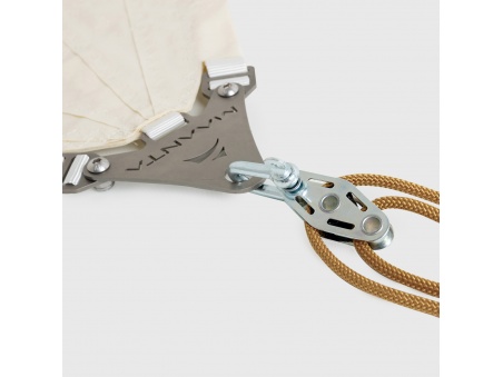 Kit wall mount Muscle x3 with Pulleys and traction booster for shade sails