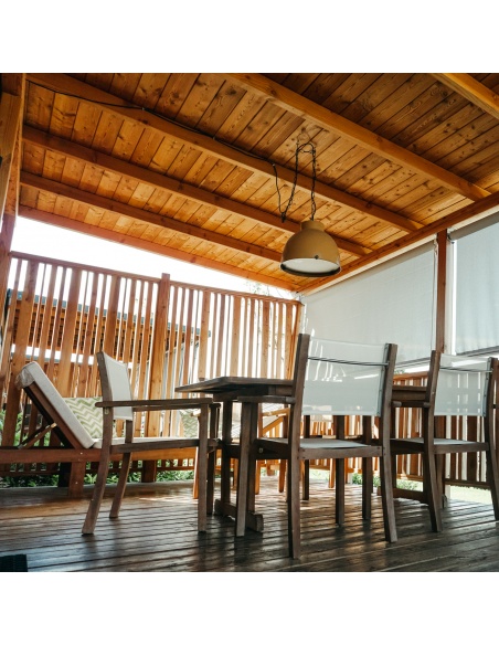 Reef Roll - Outdoor Roller Shade with Cable Guide Standard Sizes