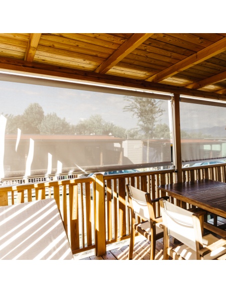 Reef Roll - Outdoor Roller Shade with Cable Guide Standard Sizes