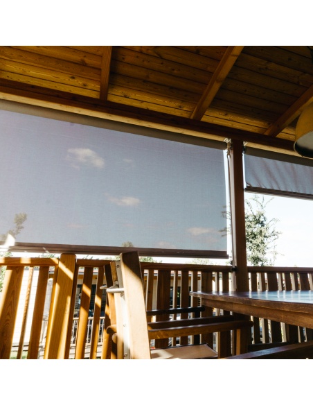 Reef Roll - Outdoor Roller Shade with Cable Guide Standard Sizes