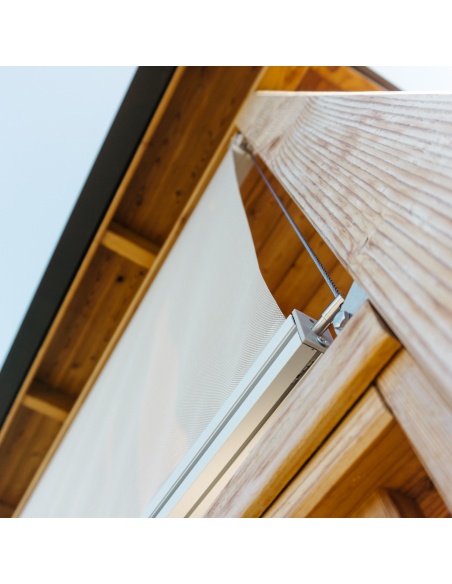 Reef Roll - Outdoor Roller Shade with Cable Guide Standard Sizes