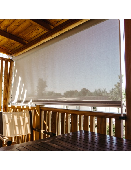 Reef Roll - Outdoor Roller Shade with Cable Guide Standard Sizes