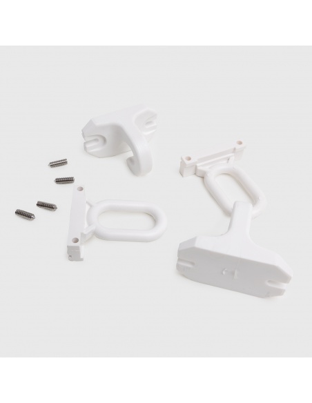 Roller shade hook kit - Pair of eyelets and hooks for your roller shade