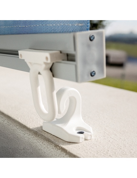 Roller shade hook kit - Pair of eyelets and hooks for your roller shade