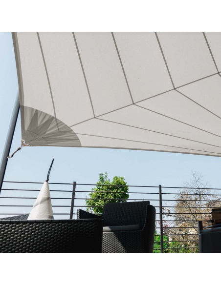 Solaria +Plus Waterproof - The evolution of our best radial cut shade sail