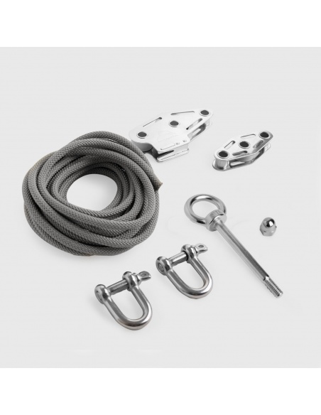 EZ Muscle x3 Pole: Tensioning Kit for Shade Sails | Maanta