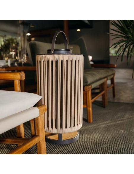 ROPE Light: Twined Rope Outdoor Lamp | Maanta