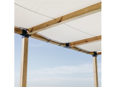 Bugna Stock - Refurbished Shade Sail With Eyelets, Like New
