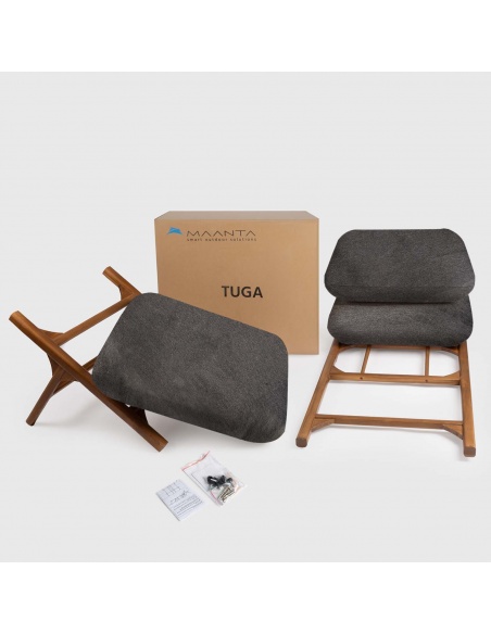 Tuga: Teak sun lounger Unique Nautical Design