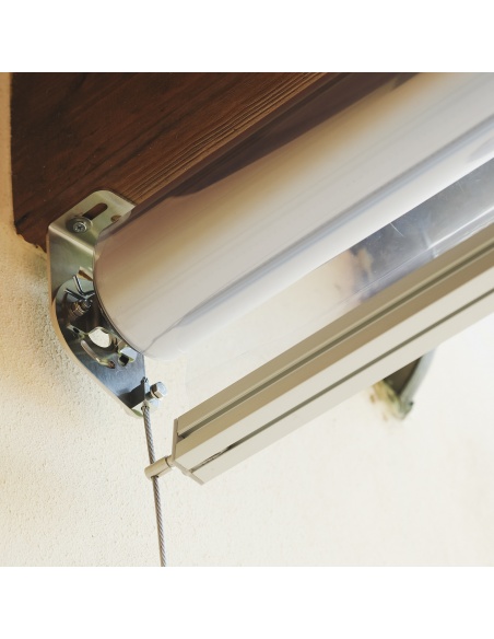 Easy Clear - Clear Vinyl Outdoor Toller Shades