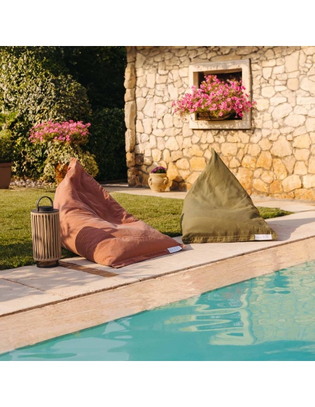 Randa: the Unique Bean Bag with Radial Design for Outdoors and Indoors