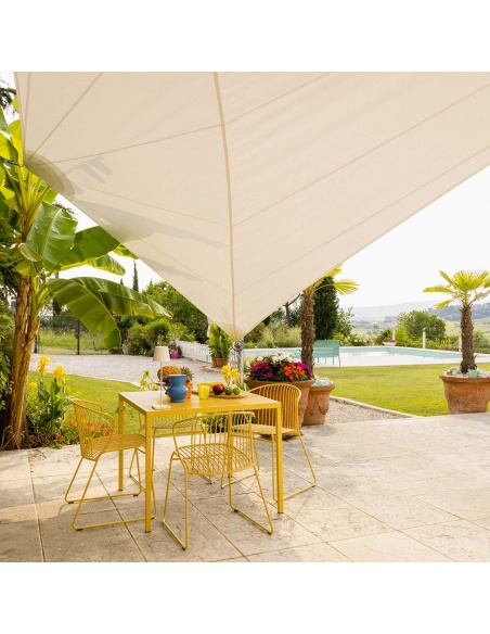 Solaria Furl Waterproof: Radial retractable roll-up sun shade sail