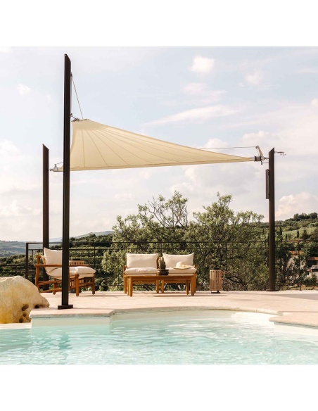 Zefira Motorised Roll-Up Shade Sail: Freedom Without Limits
