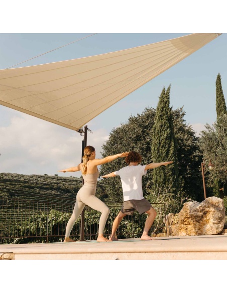 Zefira Motorised Roll-Up Shade Sail: Freedom Without Limits