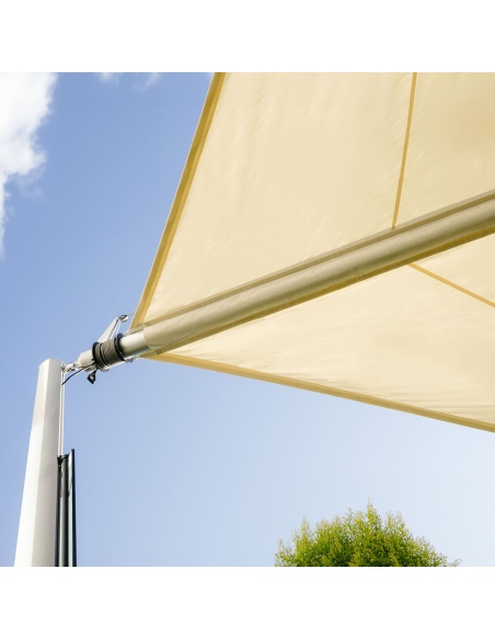 Zefira Motorised Roll-Up Shade Sail: Freedom Without Limits
