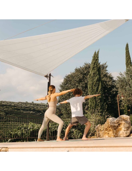 Zefira Motorised Roll-Up Shade Sail: Freedom Without Limits