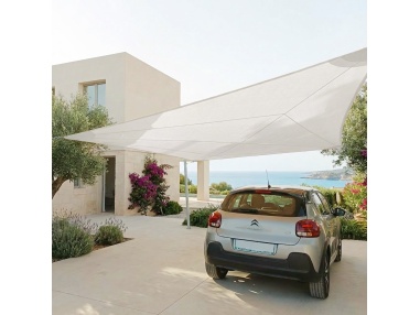 Solaria Breathable - Our best radial cut windproof shade sail
