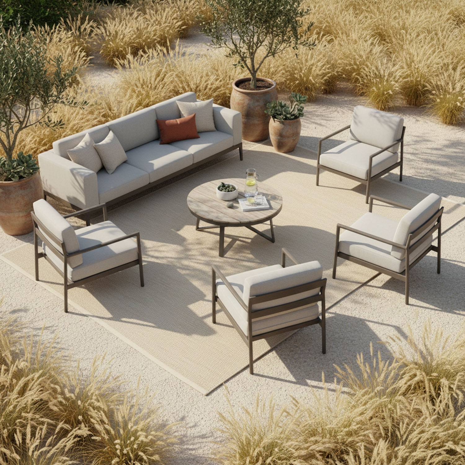 Tramelia: Handwoven Outdoor Rug