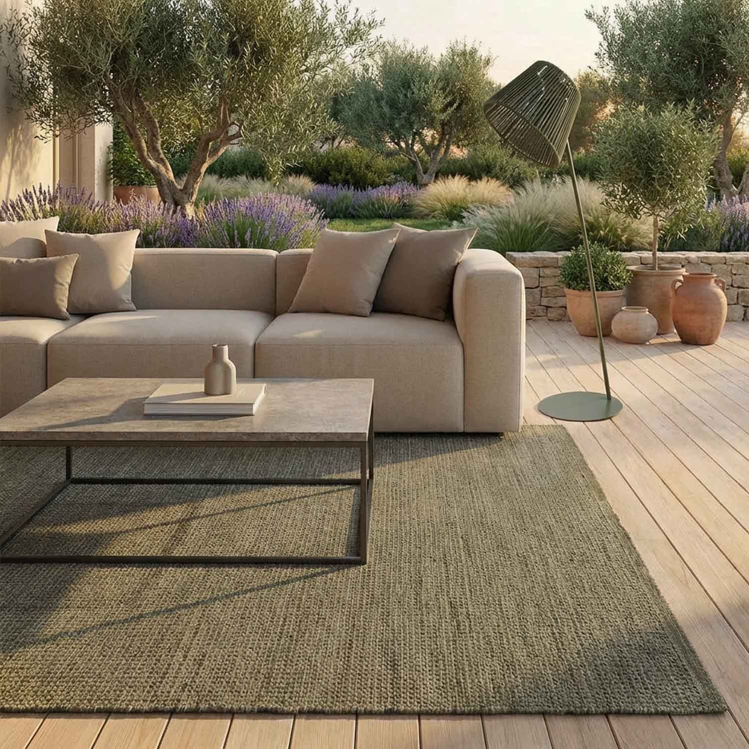 Tramelia: Handwoven Outdoor Rug 2