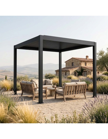 Lyra T6: Bioclimatic Pergola with 6 Unique Technologies