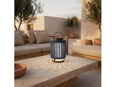 Marinea: Outdoor Lamp in Braided Rope