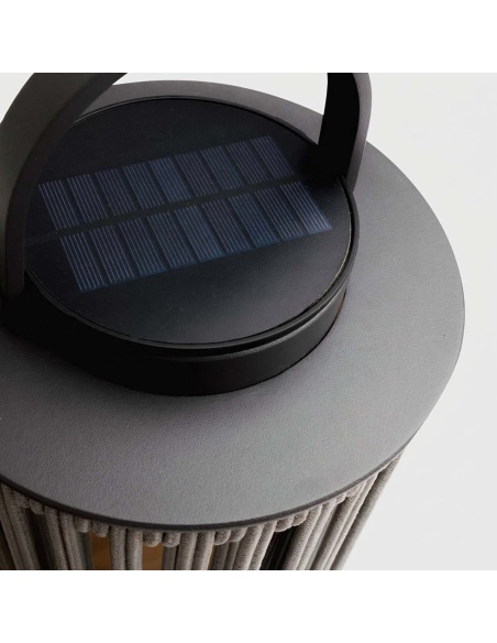 Marinea: Outdoor Lamp in Braided Rope