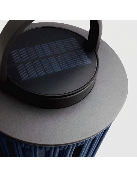 Marinea: Outdoor Lamp in Braided Rope