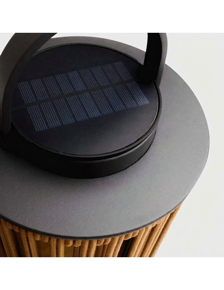 Marinea: Outdoor Lamp in Braided Rope