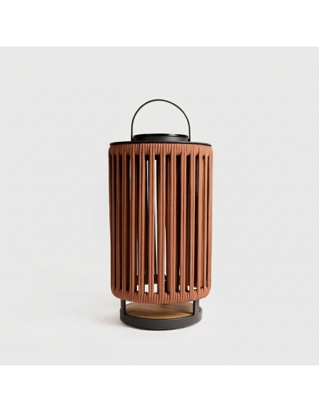 Marinea: Outdoor Lamp in Braided Rope