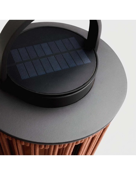 Marinea: Outdoor Lamp in Braided Rope