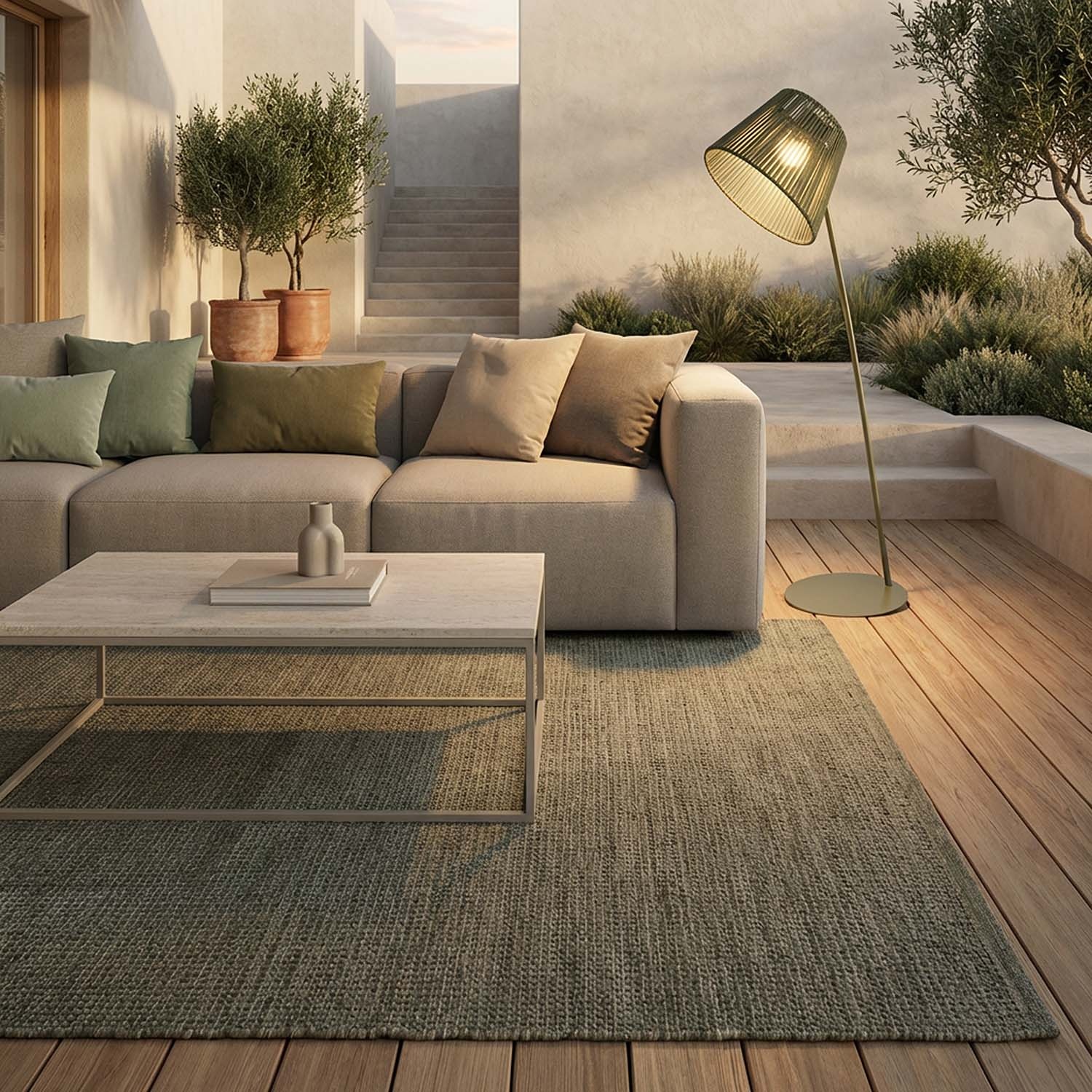 Ropelle: Designer Solar Outdoor Lamp 160 cm