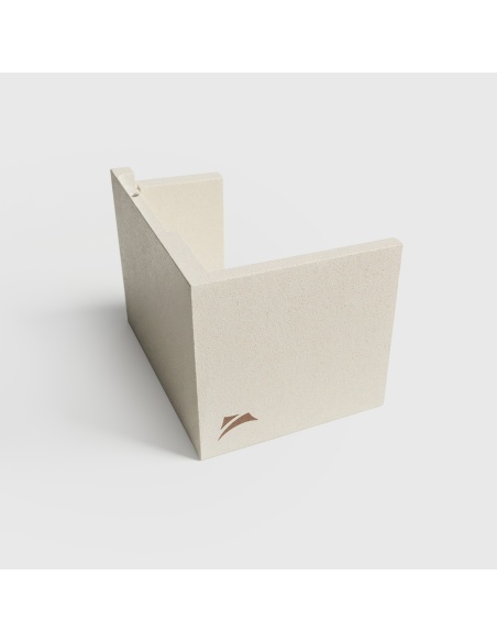 Recta: Roller Shade with Geometric Design Plate