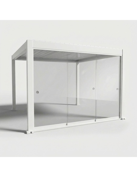 Sliding Glass Panels for Lyra T6 - Glass-Enclosed Pergola