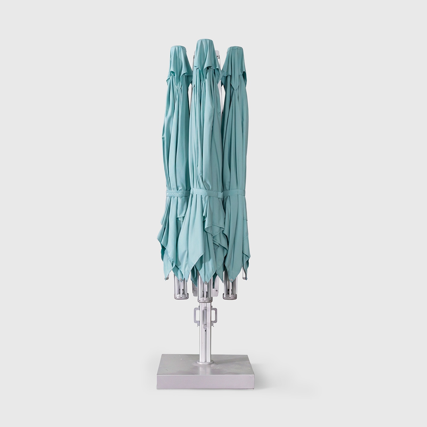 Cygnus Qadro: Four-Canopy Cantilever Parasol 6x6 m 2