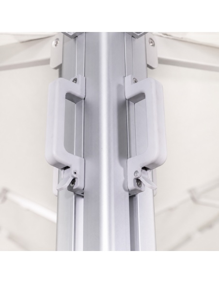 Cygnus Qadro: Four-Canopy Cantilever Parasol 6x6 m