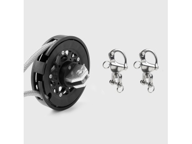 Pack EZ Furl Retractable System + Set of 2 Quick Release Carabiners