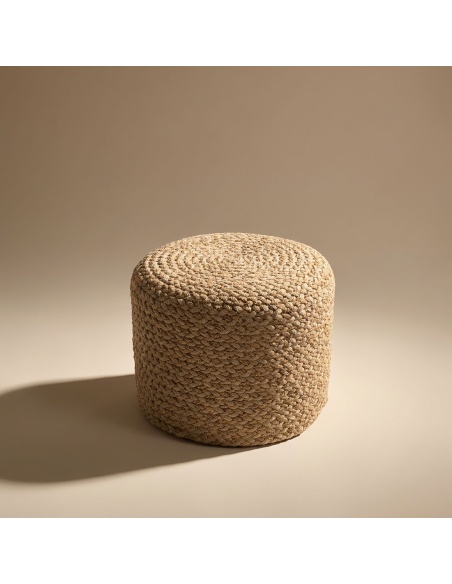 Thyrea: Woven Outdoor Pouffe, Designed by Maanta
