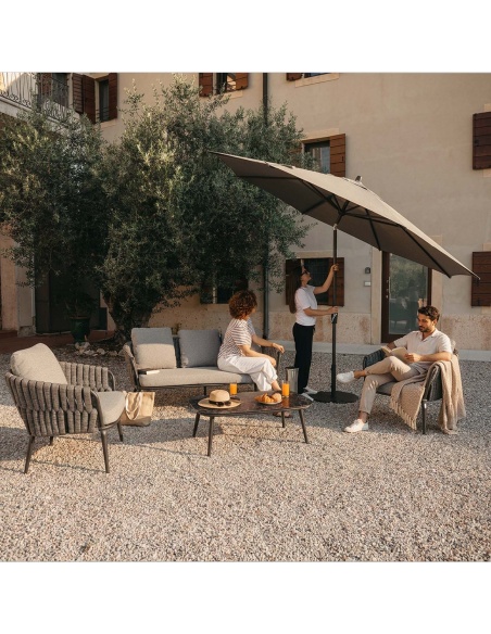 Lybra: Tilting Centre Pole Garden Parasol with EquiTilt® Technology