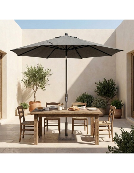 Lybra: Tilting Centre Pole Garden Parasol with EquiTilt® Technology