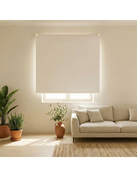 Made-to-Measure Blackout Roller Shade, Kyma Blend Blackout