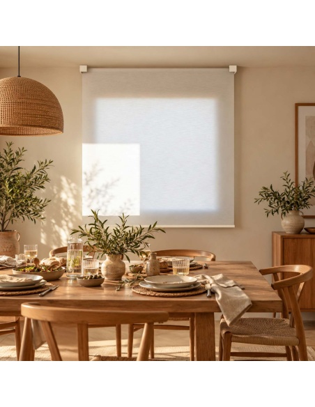 Indoor Light-Filtering Roller Shade, Recta Horizon