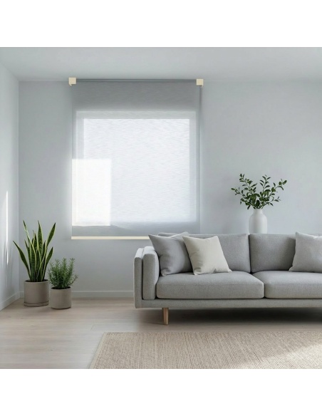 Made-to-Measure Light-Filtering Roller Shade, Kyma Horizon