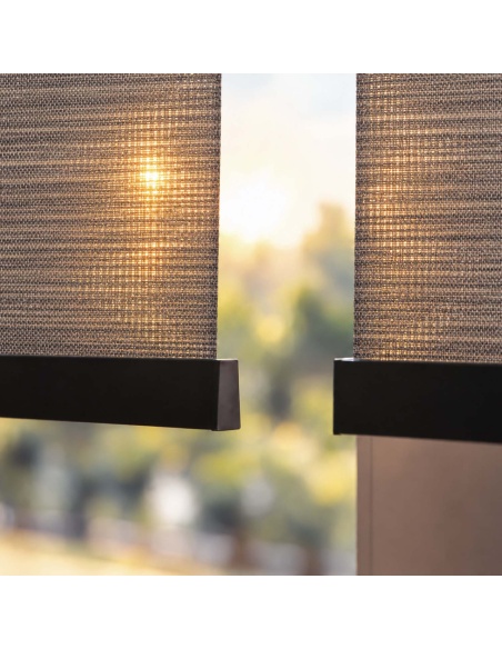 Made-to-Measure Sheer Roller Shade, Kyma Brush