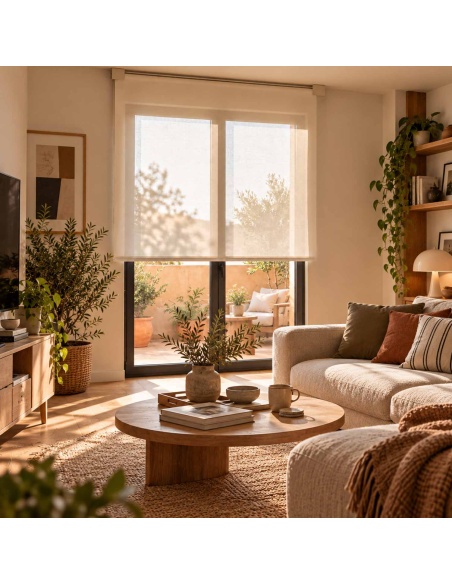 Made-to-Measure Battery-Powered Motorised Sheer Shade, Recta