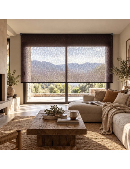 Made-to-Measure Kyma Motorised Sheer Indoor Roller Shade
