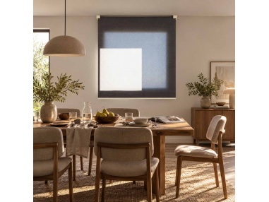 Made-to-Measure Kyma Motorised Light-Filtering Indoor Roller Shade