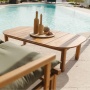 Chiglia - The outdoor coffee table made of Indonesian teak wood